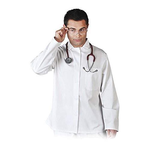 Leber&Hollman Lh-Hcl_Jbuxxxl Cook/Food/Hcl - Camicetta Protettiva, Bianco, Taglia Xxxl