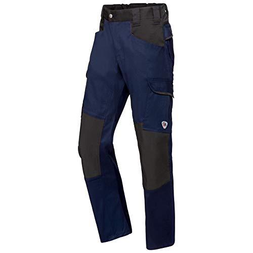 Bp 1826-033-1432-41/42L - Pantaloni Da Lavoro Elasticizzati Da Uomo, Vita Alta Sul Retro, 70% Cotone, 28% Poliestere, 2% Elastan, Taglia 41/42L, Color