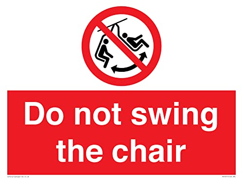 Targa Do Not Swing The Chair - 400 X 300 Mm - A3L