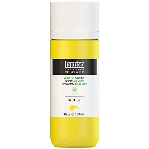 Liquitex Professional Soft Body, 1946889 - Colore Acrilico, 946 Ml, Giallo