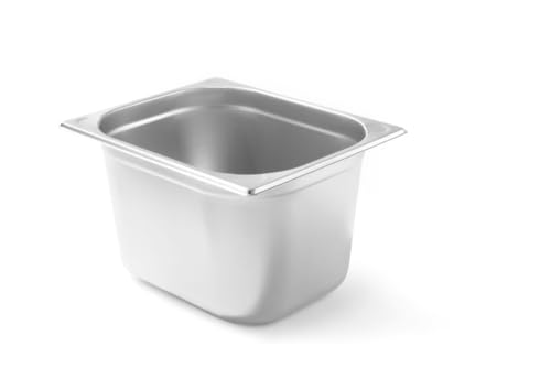 Hendi Contenitore Gastronorm, Gn 1/2, Resistenza Termica -40 °C A 300 °C, Compatibile Con I Forni A Convezione, Frigoriferi, Bagno María, Chafing Dish