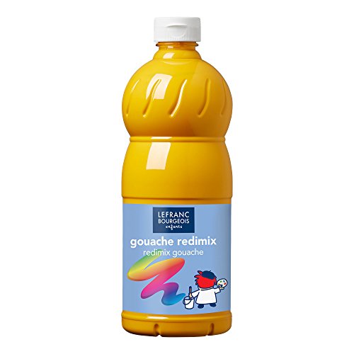 Lefranc Bourgeois 188024 - Guazzo, Giallo (Oro), 1 L, 1 Pezzo