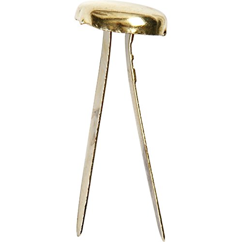 Raccoglitori Di Carta, L: 20 Mm, Oro, 70 Pezzi