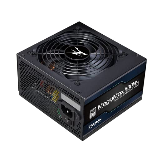Alimentatore Pc Zalman Megamax 500W V2 (80+)
