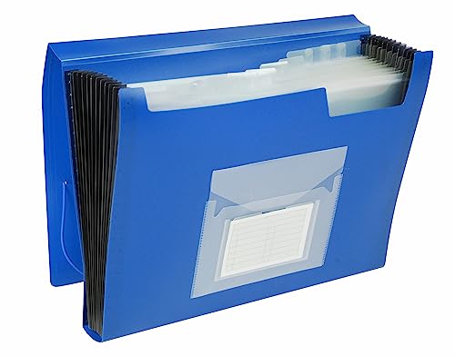 Connect Folder 13 Sections A4 Blue