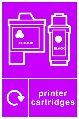 Viking Segni Ij1432-A4P-3 M Recycling-Printer Cartucce Sign, 3 Mm, 300 Mm Altezza X 200 Mm Larghezza Rigido In Plastica