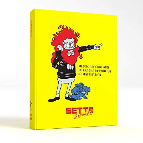 Sette In Condotta Diario Agenda Scolastico 2019-2020 (Giallo, Giant)