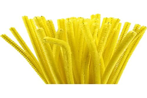 Pulisci Tubi, Spessore 6 Mm, L: 30 Cm, Giallo, 50 Pezzi