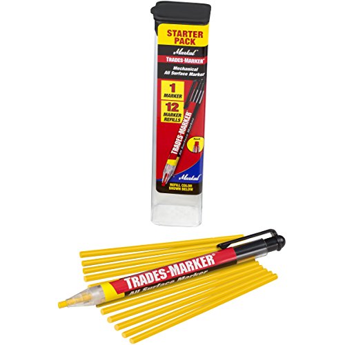 Markal 96131 Trades-Marker Starter Pack, Giallo