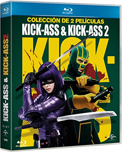 Kick-Ass 1-2 - Blu Ray - Ed.2017 (Importé D'Espagne, Langues Sur Les Détails)