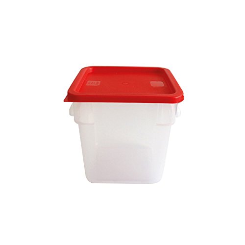 Garcia De Pou Contenitore Da 8 Litri, In Polipropilene, Bianco, 22.5 X 22.5 X 23 Cm