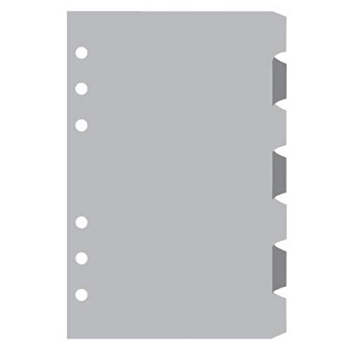 Exacompta 18222E - Ricarica Divisori Di Colore Per Organizer Exatime 17, Set Di 7 Divisori Colori Casuali