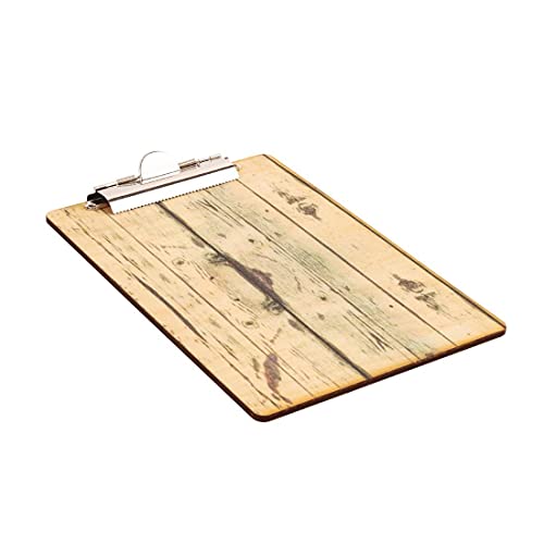 Effetto Legno A5 Menù Presentazione Clipboard 240 X 160 Mm Kitchen Dining Tableware