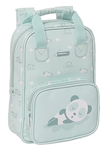 Mochila Infantil Con Asas Facil Limpieza Safta Preescolar "Dormilon"