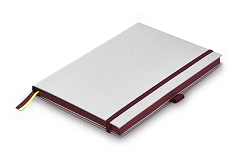 Lamy Paper - Taccuino Formato A6 810, Formato Din A6 (102 X 144 Mm) In Viola Scuro Con Rigatura Lamy, 192 Pagine E Fascia Elastica Di Chiusura