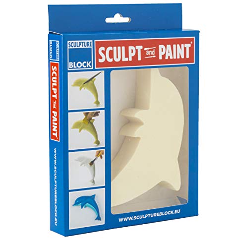 Sculpture Paint - Modella E Colora - Delfino