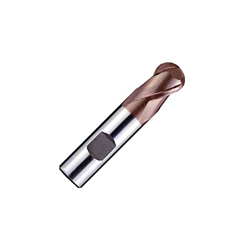 Yg-1 Gb535250 Rivestito Hssco8 2 Flute Ball Nose Slot Drill Short