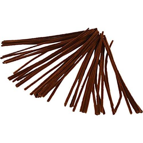 Pulitori Tubi, Spessore 6 Mm, L: 30 Cm, Marrone, 50Pz