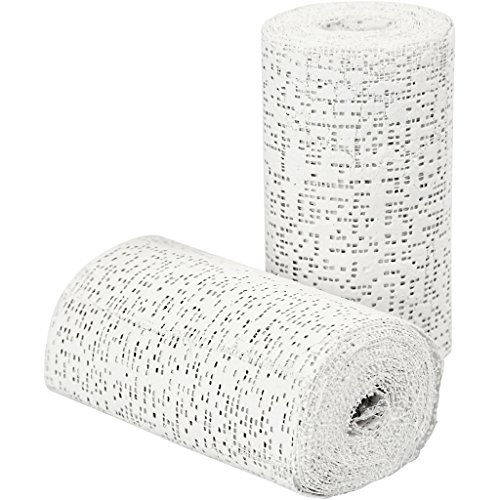 Fasciatura In Gesso, L: 2,7 M, Larghezza: 10 Cm, 2 Rotoli