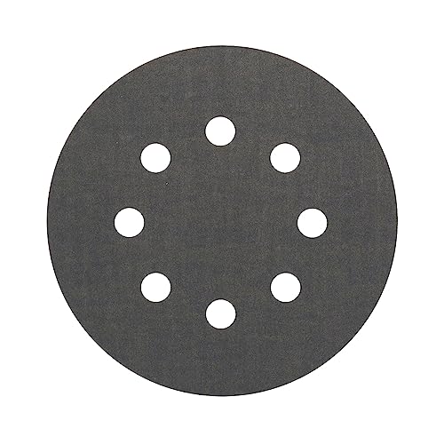 Bosch Accessories 5X Foglio Abrasivo F355 Best For Coatings And Composites (Per Materiali Plastici, Pietra Dura, Ø 125 Mm, Grana 400, 8 Fori, Accessor