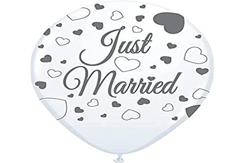 Palloncini Per Matrimonio Just Married - 8 Pezzi