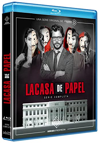 La Casa De Papel Blu Ray Region B (Nessuna Lingua Italiana) (Nessun Sottotitoli Italiano)