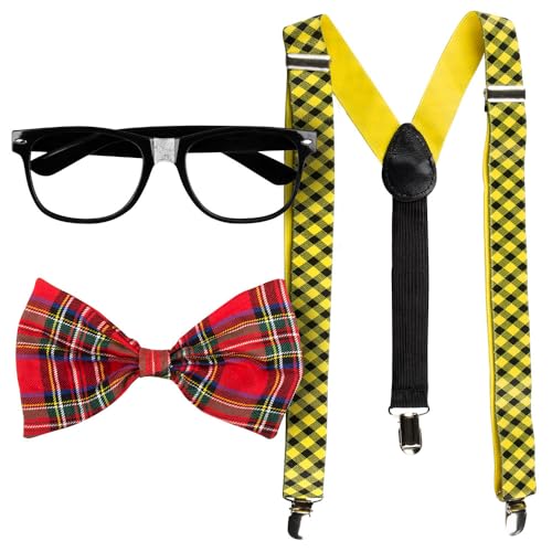 Boland Costume Da Nerd, Multicolore, Taglia Unica, Bol02606