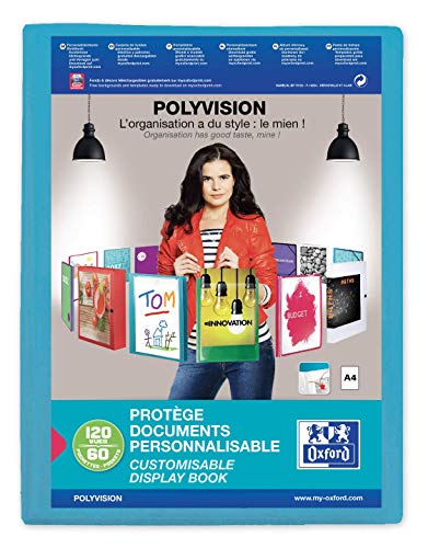 Elba - Portadocumenti Modello “Polyvision”, Formato A4 A4 Blu