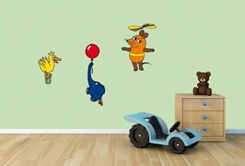 Wallsticker Die Maus Kann Fliegen, 40X30 Cm
