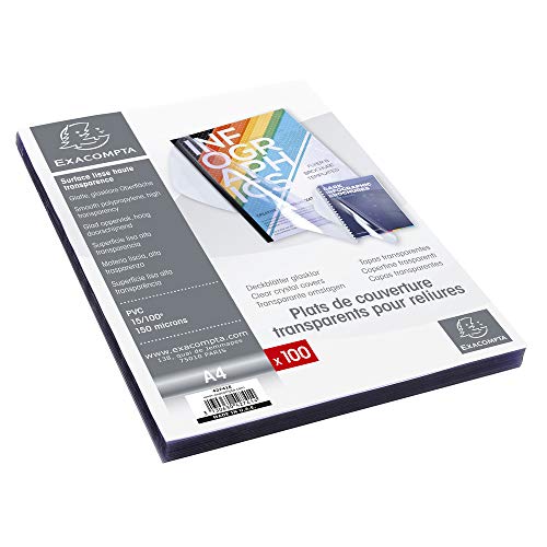 Exacompta 42741E – Lotto Di 100 Di Cartellina, Formato A4