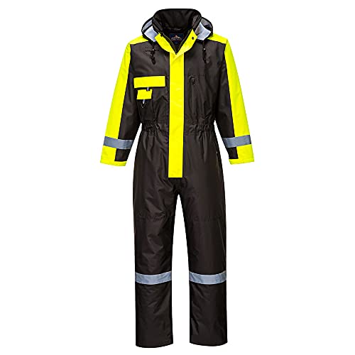 Portwest Tuta Invernale, Taglia: S, Colore: Nero, S585Bkrs