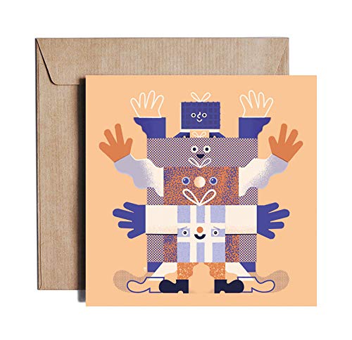 Biglietto D'Auguri "Very Happy Birthday" Di Pieskot, Design Polacco