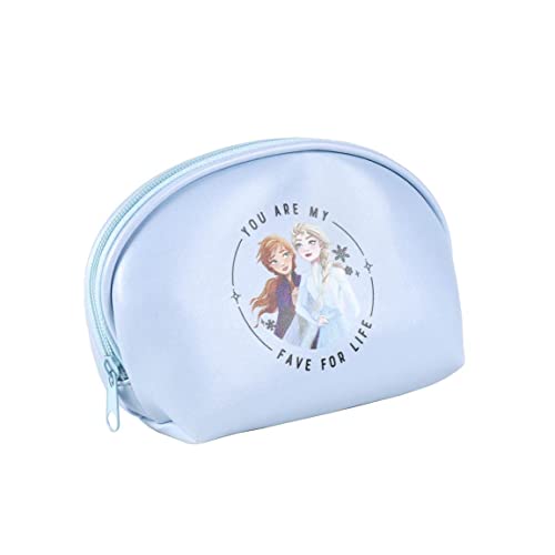 Disney Trousse Da Viaggio Di Frozen, Beauty Case Ragazza, Multicolore, Estándar