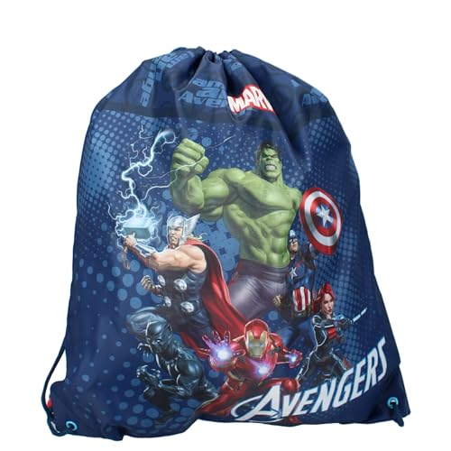 Vadobag Borsa Sportiva Marvel Avengers Power Team, Multicolore, Taglia Unica