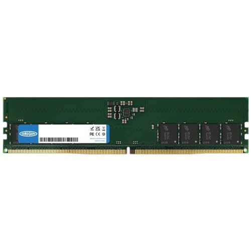 Origin Storage - Ram Memory 16Gb Ddr5 4800Mhz Udimm 1Rx8 Non-Ecc 1.1V