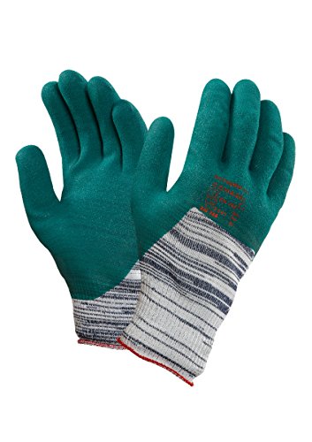 Ansell Actigrip Vhp Tropique Guanto Di Protezione Meccanica Contro Il Taglio, Verde, Taglia 9 (12 Paia)