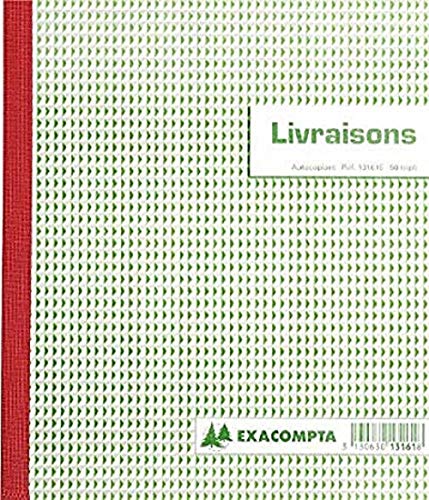 Exacompta 13161E Manifold Livraisons 21/18 50 Fogli Triplici Carta Carbone