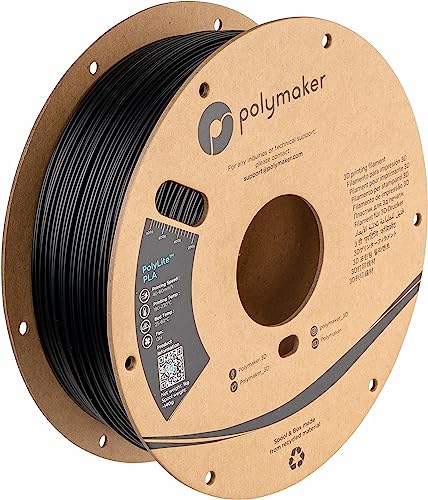 Polymaker Polylite Pla Nero - 1.75Mm - 1Kg