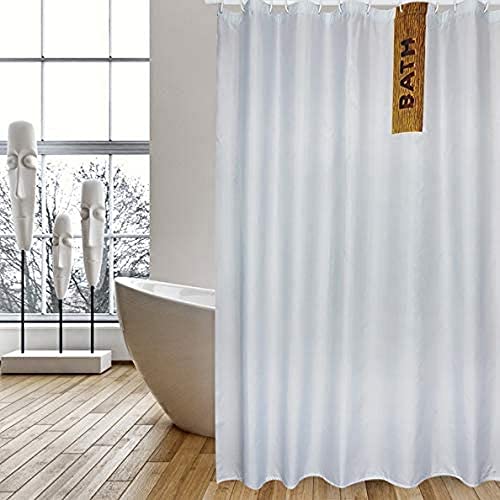 Msv Tenda Per Doccia, Grigio, 200 X 180 Cm