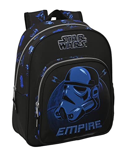 Star Wars Digital Escape - Zaino Scuola Per Bambini, Ideale Per Bambini Di Diverse Età, Comodo E Versatile, Qualità E Resistenza, 27 X 10 X 33 Cm, Col