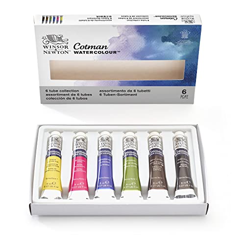 Cotman Scatola 6 Tubi 8 Ml