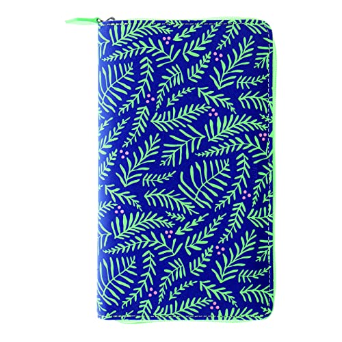 Filofax Saffiano Personal Mt028776 Organizer Compatto Con Cerniera In Similpelle In Edizione Limitata Con Sei Anelli Mt028776 Blu