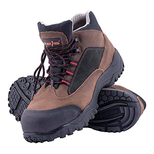 Reis Bch47 Composite Power - Scarpe Antinfortunistiche, Numero 47, Colore: Nero/Marrone