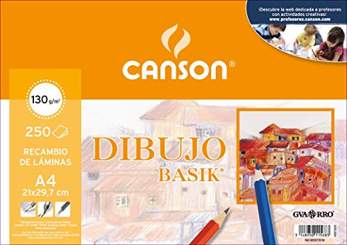 Foglio (Ecopack) 21X29,7 (250) Guarro Disegno Basik Liso 130G