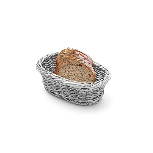 Hendi Cestino Per Pane, Ovale, Per Pane, Pane, Pane, Panini, 320 X 230 X 70 Mm, Grigio, 60 Pezzi