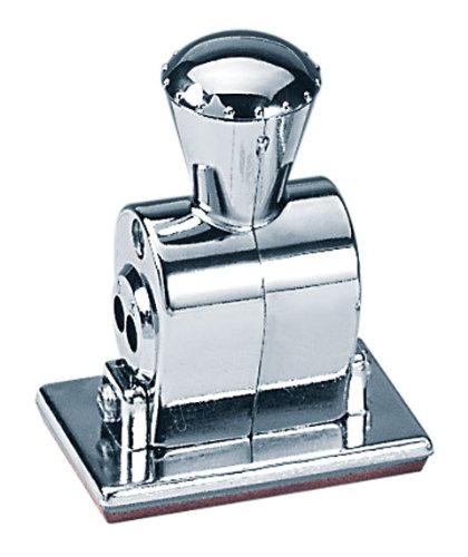 Wedo Stema-Stempel Gebucht, Chrom, Datum: 4 Mm Schrifthöhe