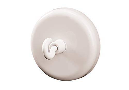 Dahle 36 Mm Heavy Duty Magnete Con Gancio 47Mm White