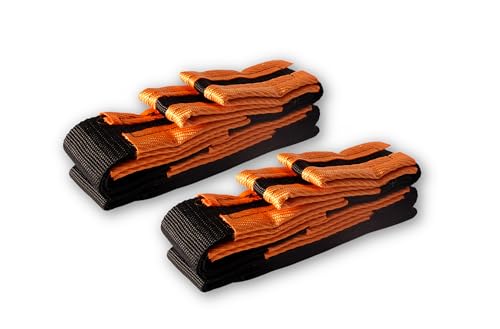 Docks Gmar42 Confezione Di 2 Cinghie Per Trasloco - 200 Kg - Larghezza 50 Mm - Lunghezza 2,5 M