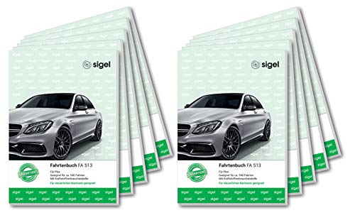 Sigel Libro Fa513 Aviazione Autovetture, A5, 32 Fogli Per Pkw, 10 Pezzi 10 Pezzi
