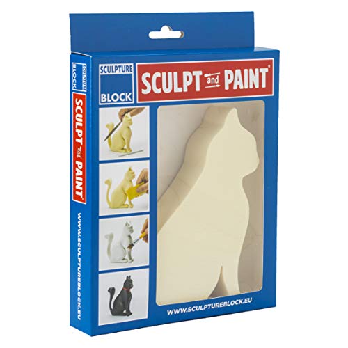 Sculpture Paint - Modella E Colora - Gatto